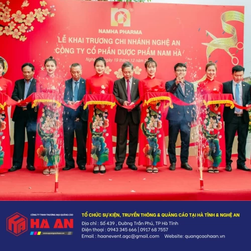 Khai trương Chi nhánh Công ty cổ phần Dược phẩm Nam Hà tại Nghệ An