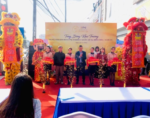 Lễ khai trương cửa hàng PNJ Diễn Châu - Nghệ An