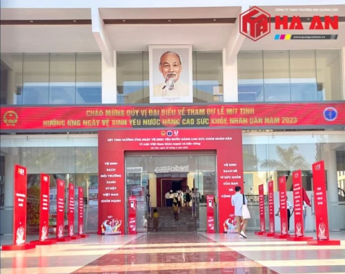 Mít tinh Hưởng ứng Ngày Vệ sinh yêu nước nâng cao sức khỏe nhân dân năm 2023