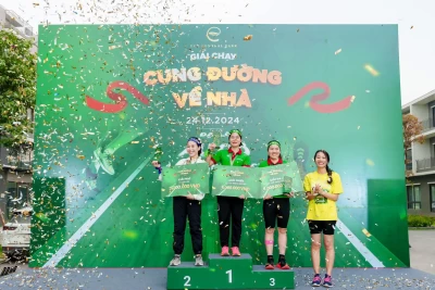 Giải chạy " Cung đường về nhà " tại ECO CENTRAL PARK
